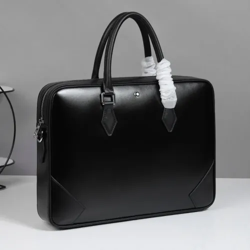 Replica Mont Blanc AAA Man Handbags #1398357 $162.00 USD for Wholesale