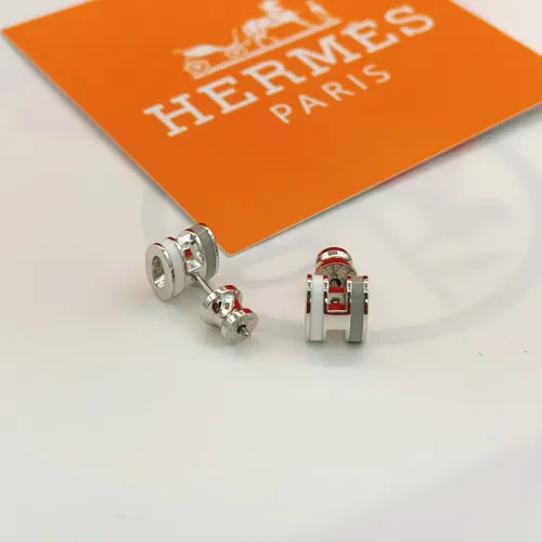 Replica Hermes Earrings For Women #1398427 $32.00 USD for Wholesale