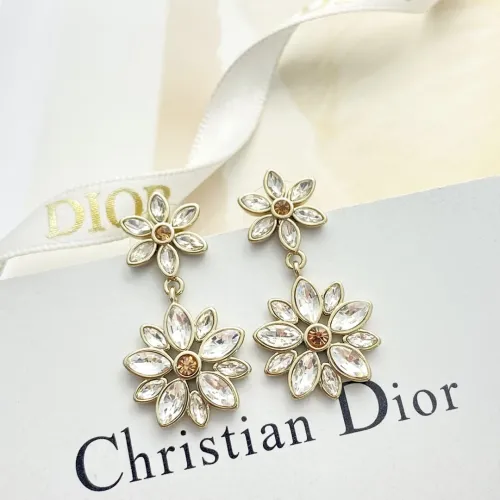 Replica Christian Dior Earrings For Women #1398453 $32.00 USD for Wholesale