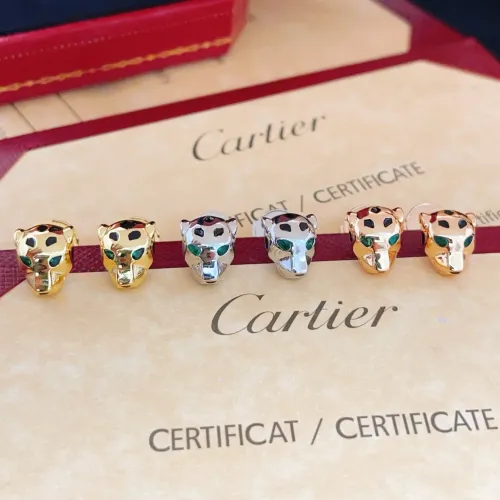 Replica Cartier Earrings For Women #1398543 $27.00 USD for Wholesale