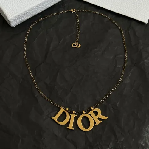 Replica Christian Dior Necklaces #1398567 $40.00 USD for Wholesale
