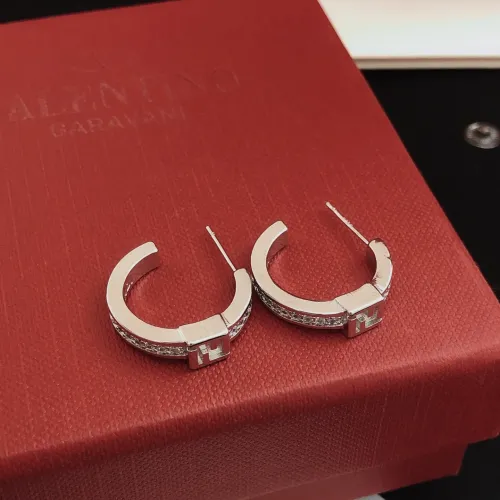 Replica Fendi Earrings For Women #1398654 $25.00 USD for Wholesale