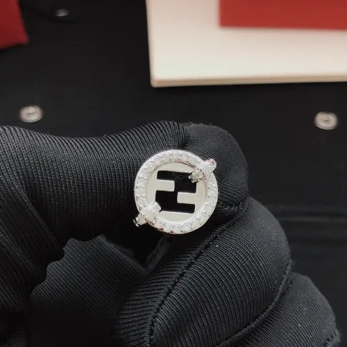 Replica Fendi Earrings For Women #1398658 $25.00 USD for Wholesale