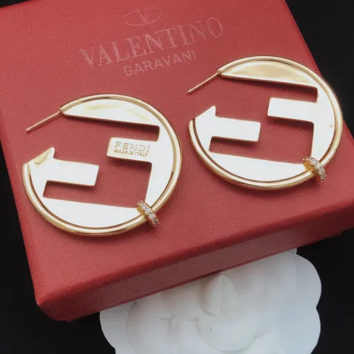 Replica Fendi Earrings For Women #1398661 $32.00 USD for Wholesale