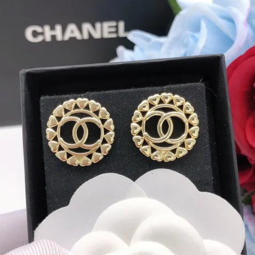 Chanel Earrings For Women #1398734 $25.00 USD, Wholesale Replica Chanel Earrings
