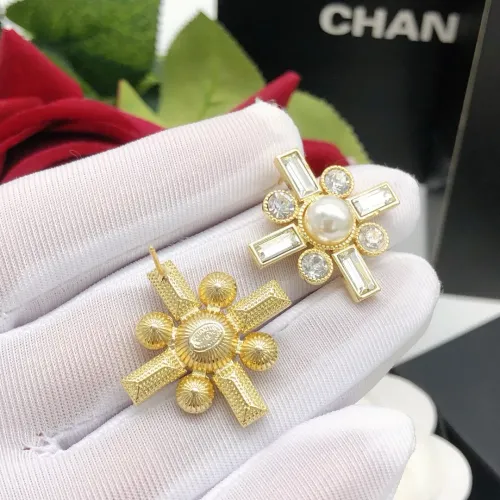 Replica Chanel Earrings For Women #1398738 $25.00 USD for Wholesale