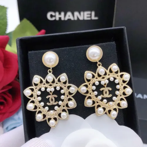 Chanel Earrings For Women #1398762 $25.00 USD, Wholesale Replica Chanel Earrings