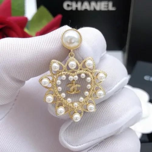 Replica Chanel Earrings For Women #1398762 $25.00 USD for Wholesale