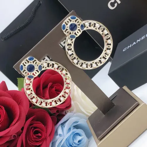 Replica Chanel Earrings For Women #1398769 $27.00 USD for Wholesale