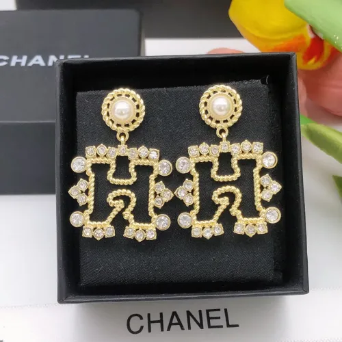 Replica Chanel Earrings For Women #1398797 $25.00 USD for Wholesale