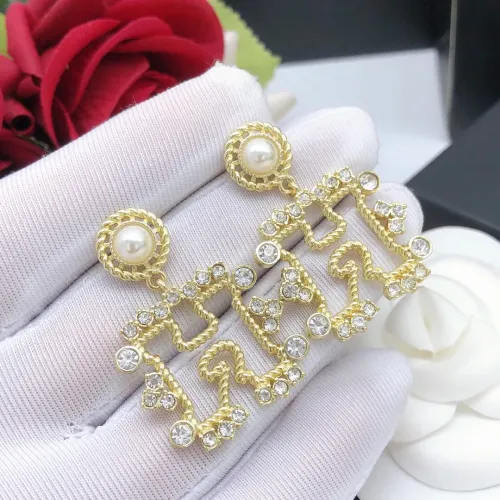 Replica Chanel Earrings For Women #1398797 $25.00 USD for Wholesale