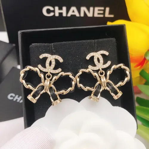 Chanel Earrings For Women #1398801 $25.00 USD, Wholesale Replica Chanel Earrings