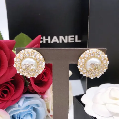 Replica Chanel Earrings For Women #1398802 $27.00 USD for Wholesale