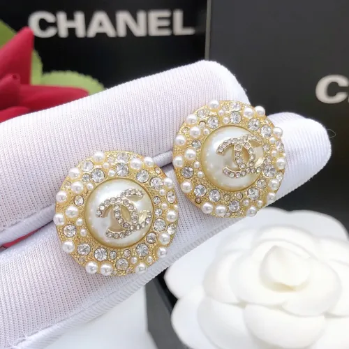 Replica Chanel Earrings For Women #1398802 $27.00 USD for Wholesale
