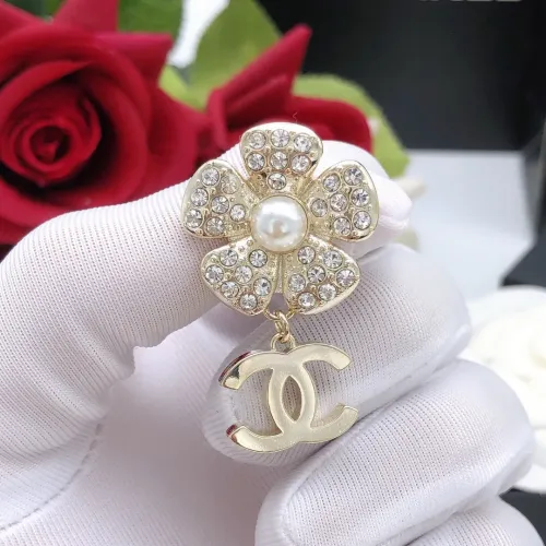 Replica Chanel Earrings For Women #1398805 $27.00 USD for Wholesale