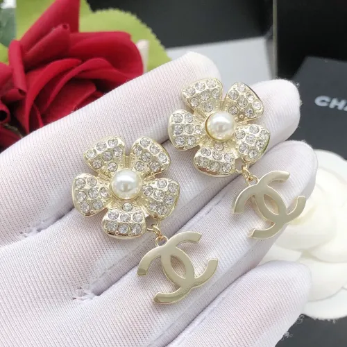 Replica Chanel Earrings For Women #1398805 $27.00 USD for Wholesale