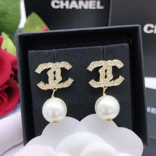 Chanel Earrings For Women #1398811 $25.00 USD, Wholesale Replica Chanel Earrings