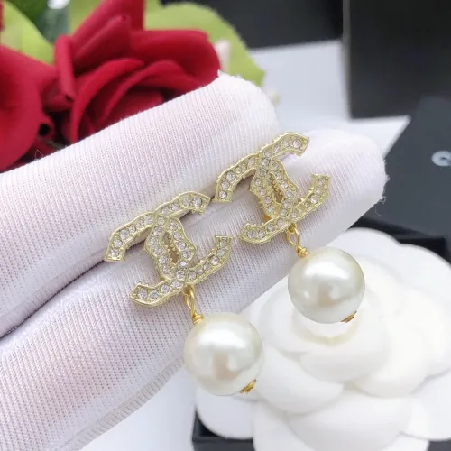 Replica Chanel Earrings For Women #1398811 $25.00 USD for Wholesale
