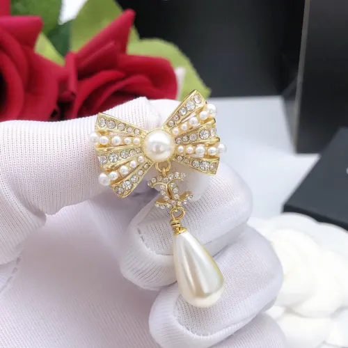 Replica Chanel Earrings For Women #1398827 $27.00 USD for Wholesale