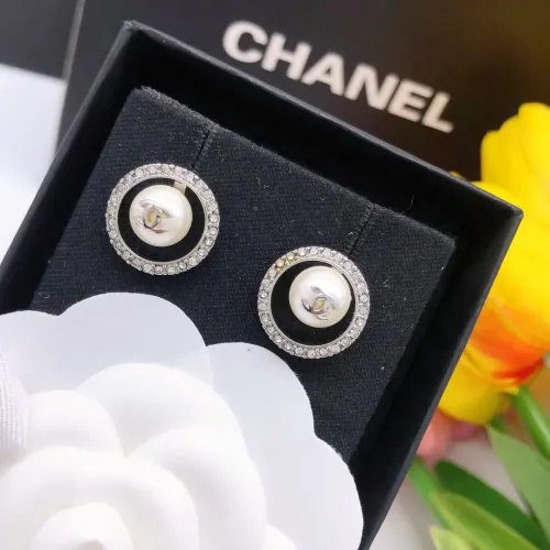 Replica Chanel Earrings For Women #1398830 $25.00 USD for Wholesale