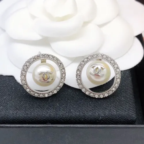 Replica Chanel Earrings For Women #1398830 $25.00 USD for Wholesale