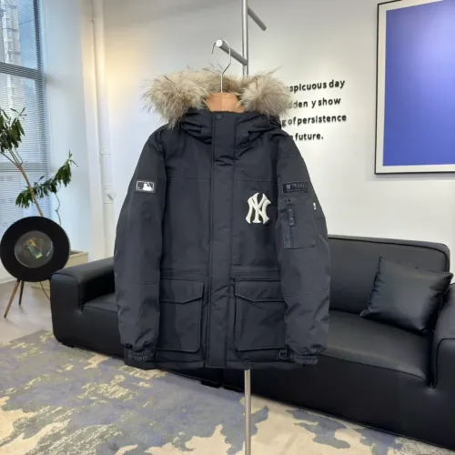 Replica New York Yankees Down Feather Coat Long Sleeved For Unisex #1398842 $160.00 USD for Wholesale