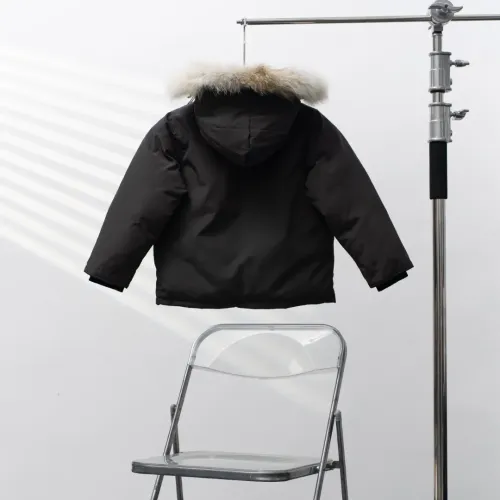 Replica Canada Goose Down Feather Coat Long Sleeved For Kids #1398862 $132.00 USD for Wholesale
