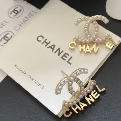 Replica Chanel Earrings For Women #1398937 $25.00 USD for Wholesale