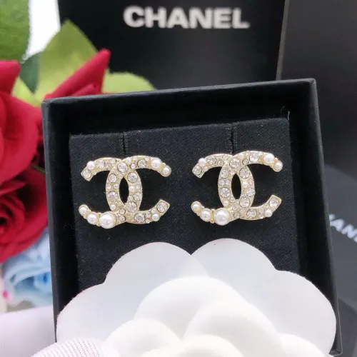 Replica Chanel Earrings For Women #1398940 $25.00 USD for Wholesale