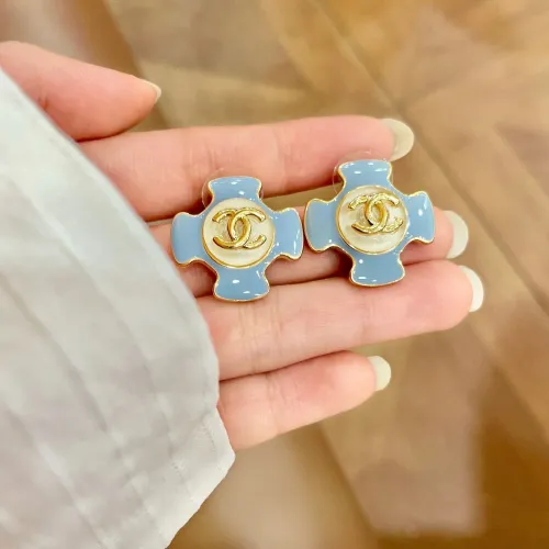 Replica Chanel Earrings For Women #1398959 $32.00 USD for Wholesale