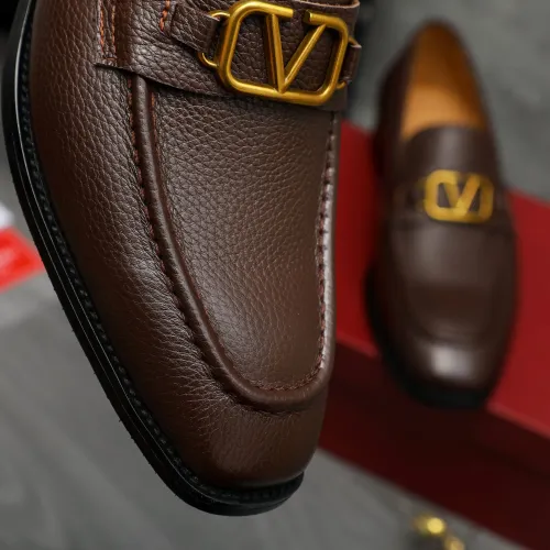 Replica Valentino Leather Shoes For Men #1399059 $85.00 USD for Wholesale