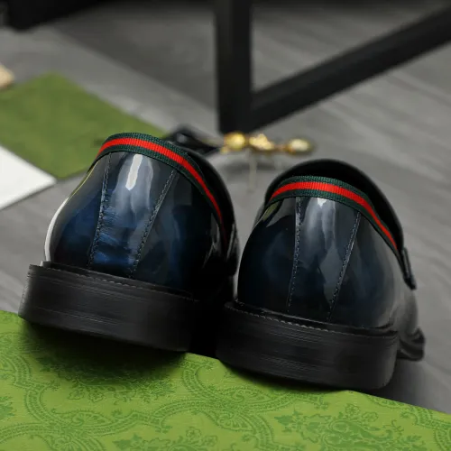 Replica Gucci Oxfords Shoes For Men #1399098 $88.00 USD for Wholesale