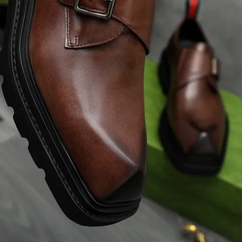 Replica Gucci Oxfords Shoes For Men #1399220 $112.00 USD for Wholesale