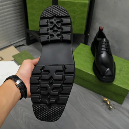 Replica Gucci Oxfords Shoes For Men #1399223 $112.00 USD for Wholesale