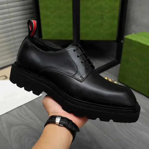 Replica Gucci Oxfords Shoes For Men #1399225 $112.00 USD for Wholesale