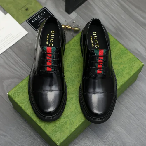 Replica Gucci Oxfords Shoes For Men #1399227 $100.00 USD for Wholesale