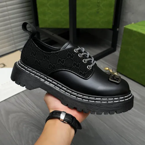 Replica Gucci Oxfords Shoes For Men #1399230 $80.00 USD for Wholesale