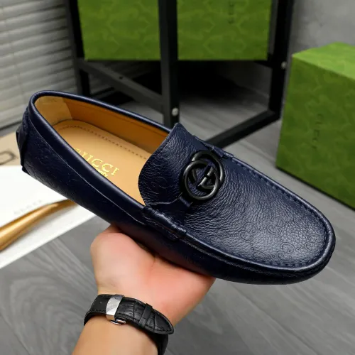 Replica Gucci Oxfords Shoes For Men #1399238 $82.00 USD for Wholesale