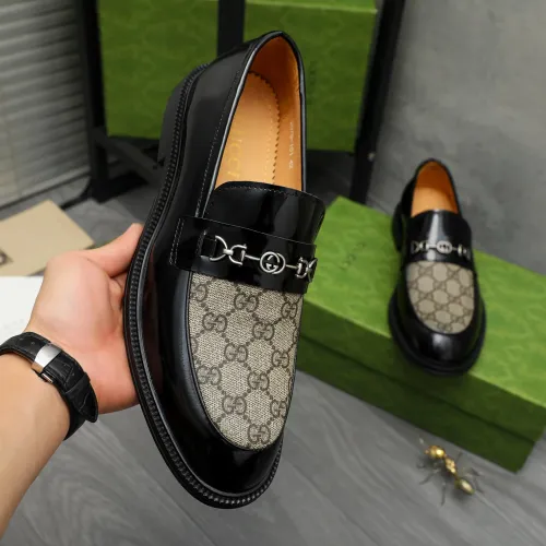 Replica Gucci Oxfords Shoes For Men #1399239 $88.00 USD for Wholesale
