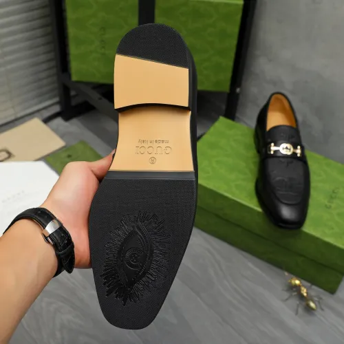 Replica Gucci Oxfords Shoes For Men #1399242 $85.00 USD for Wholesale