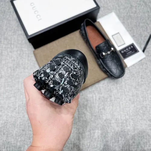 Replica Gucci Oxfords Shoes For Men #1399273 $82.00 USD for Wholesale