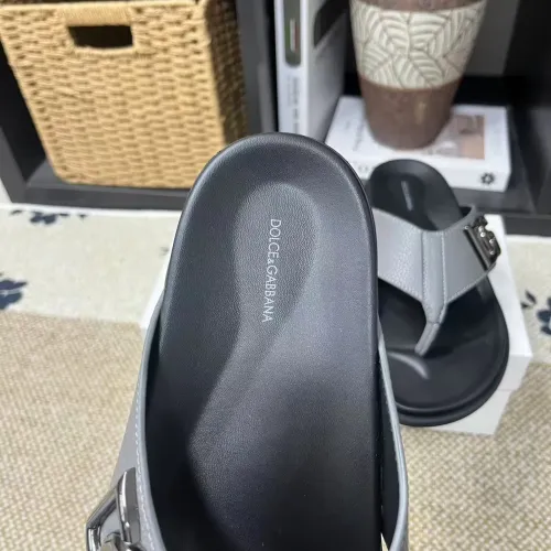 Replica Dolce & Gabbana D&G Slippers For Men #1399457 $60.00 USD for Wholesale