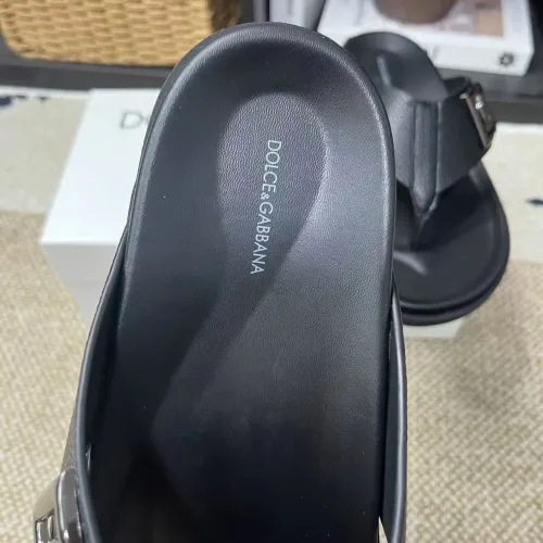 Replica Dolce & Gabbana D&G Slippers For Men #1399460 $60.00 USD for Wholesale