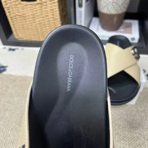 Replica Dolce & Gabbana D&G Slippers For Men #1399466 $60.00 USD for Wholesale
