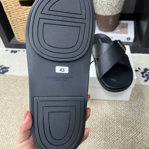 Replica Dolce & Gabbana D&G Slippers For Men #1399475 $60.00 USD for Wholesale