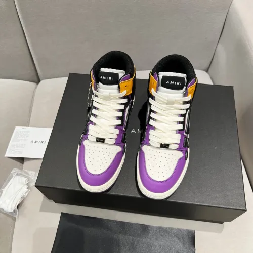 Replica Amiri High Tops Shoes For Men #1399590 $108.00 USD for Wholesale