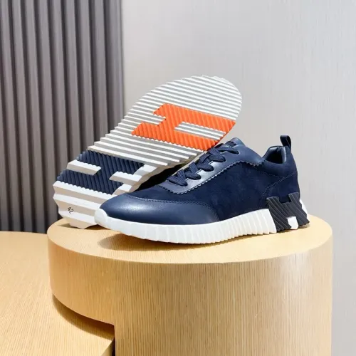 Replica Hermes Casual Shoes For Men #1399605 $76.00 USD for Wholesale
