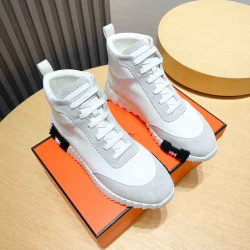 Replica Hermes High Tops Shoes For Men #1399609 $80.00 USD for Wholesale