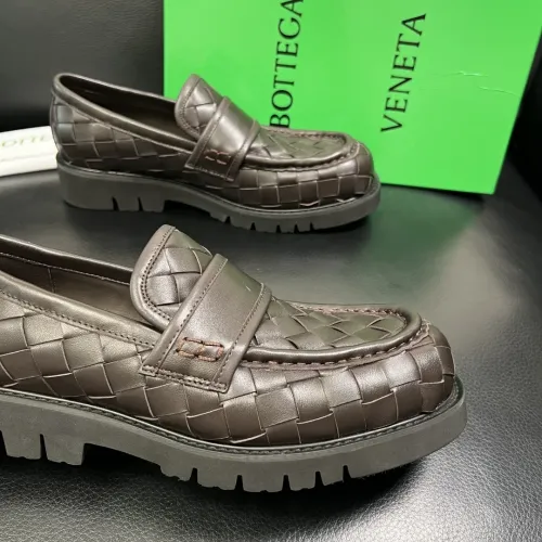 Replica Bottega Veneta BV Leather Shoes For Men #1399616 $135.00 USD for Wholesale