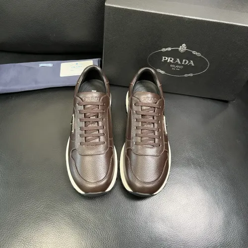 Replica Prada Casual Shoes For Men #1399635 $140.00 USD for Wholesale